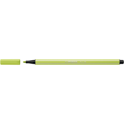 STABILO Pen 68 viltstift, limoengroen