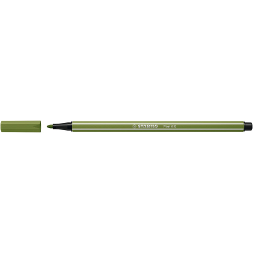 STABILO Pen 68 viltstift, mosgroen