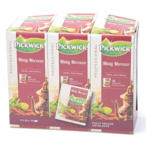 Pickwick thee, Minty Morocco, pak van 25 zakjes