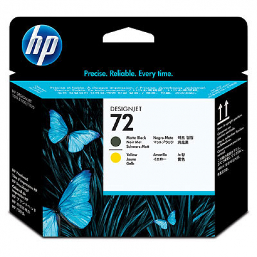 HP printhead Nr.72 black-yellow mat