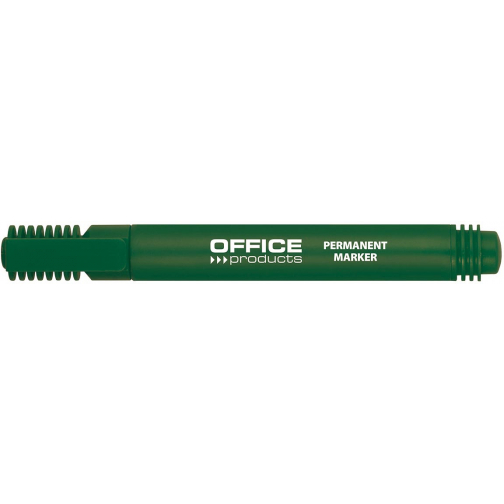 OFFICE products permanent marker 1-3 mm, rond, groen