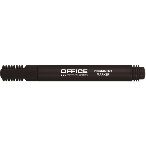 OFFICE products permanent marker 1-3 mm, rond, zwart