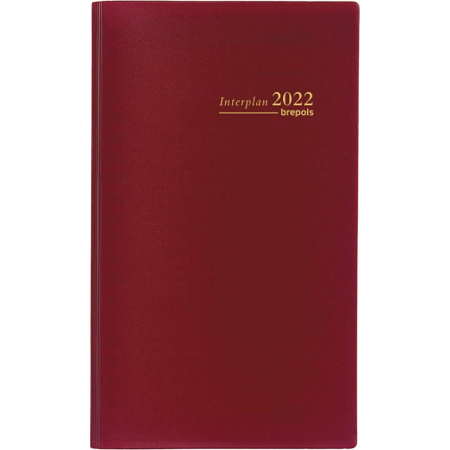 Brepols Interplan Seta, bordeaux, 2026