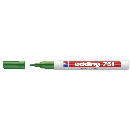 Edding glanslakmarker e-751, groen