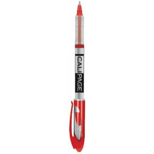 Calipage liquid ink roller, rood