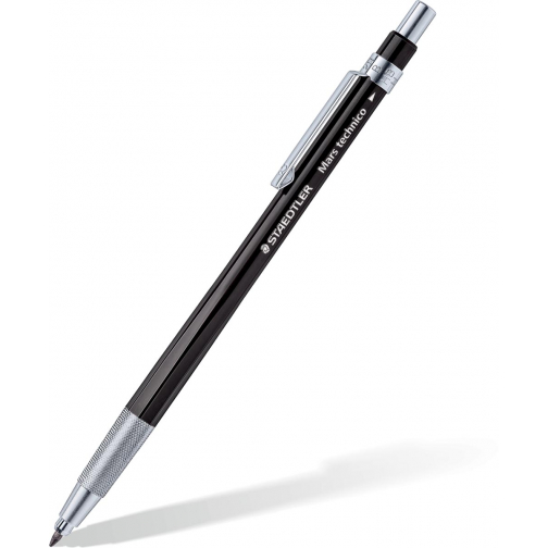 Staedtler vulpotlood Mars technico 2 mm, zwarte houder