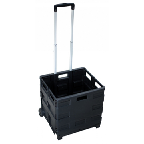 Opvouwbare steekwagen met krat, ft 38 x 36 x 33 cm, maximum 20 kg