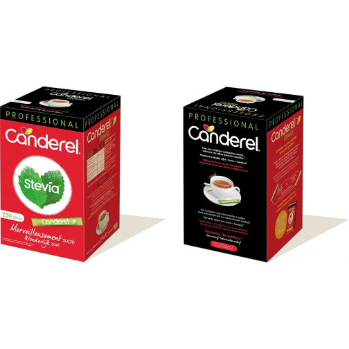 Canderel Stevia 250 sticks, 250 X 1,1 gr stick