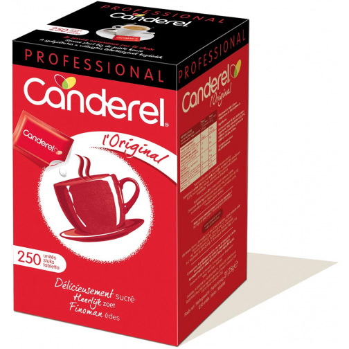 Canderel suikertablets 85 g, doos van 250 stuks