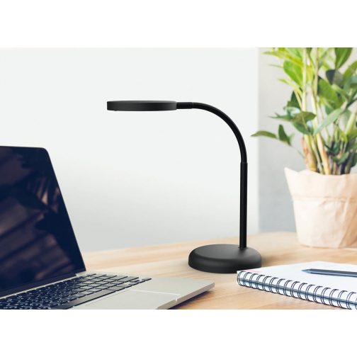 MAULjoy bureaulamp, LED, op voet, zwart
