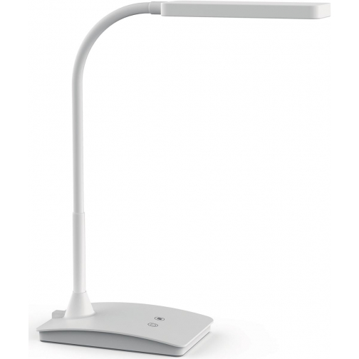MAUL bureaulamp LED Pearly op voet, color vario, dimbaar wit