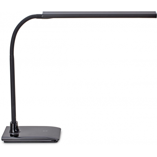 Maulpirro bureaulamp, LED, dimbaar, op voet, zwart