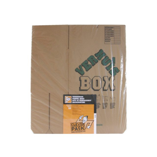 Verhuisdoos CleverPack bedrukt 480x320x360mm 5stuks