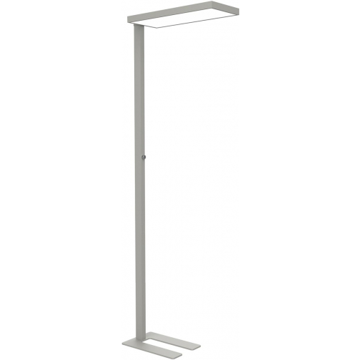 MAULjura vloerlamp, LED, zilver