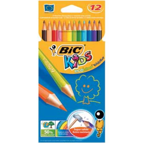 Bic Kids kleurpotlood Ecolutions Evolution, doos van 12 stuks