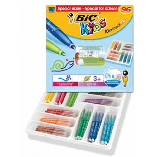 Bic Kids viltstift Kid Couleur XL 96 stiften (classpack)