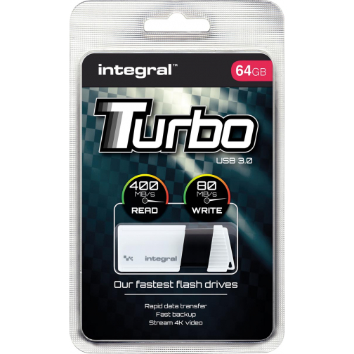 Integral Turbo USB 3.0 stick, 64 GB