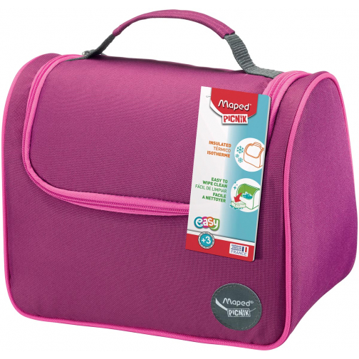 Maped lunch zakje 6,3 l, roze