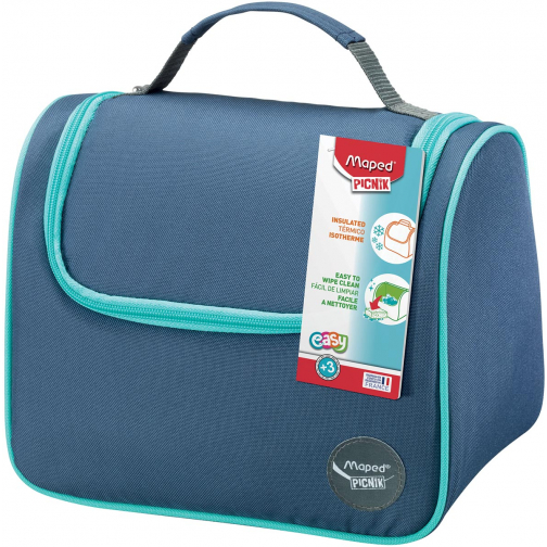 Maped lunch zakje 6,3 l, donkerblauw