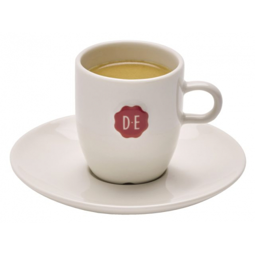 Kopje Douwe Egberts espresso 70ml wit