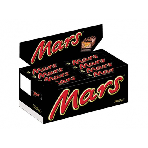 Mars repen single 51gr 32 stuks