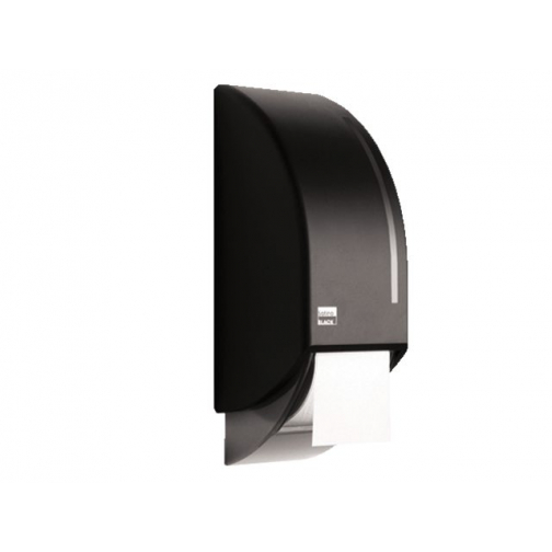 Toiletpapierdispenser BlackSatino ST10 systeemrol zwart 331950