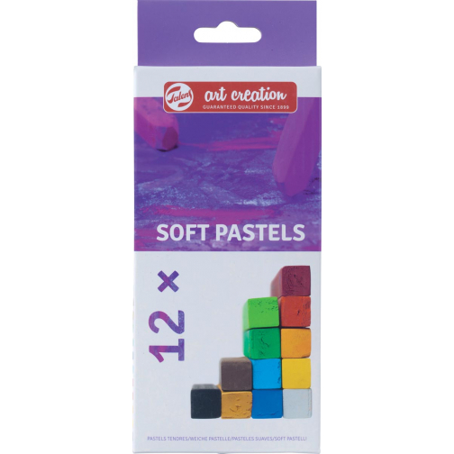 Talens Art Creation softpastels, doos met 12 stuks in geassorteerde kleuren