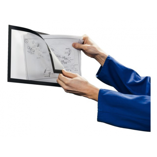 Duraframe Durable 498501 magnetisch Plus A4 zwart