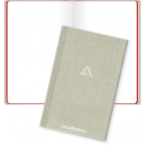 Aurora Copybook ft 10,5 x 16,5 cm, blanco, 192 bladzijden