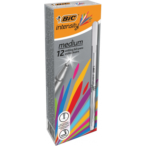 Bic fineliner Intensity, medium, grijs