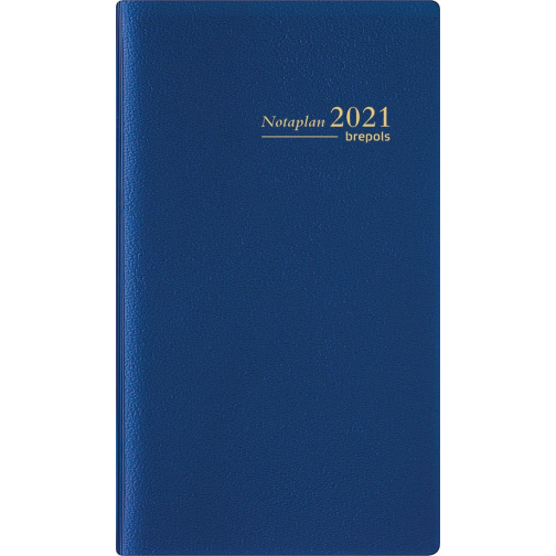 Brepols Notaplan Genova 6-talig, blauw, 2026