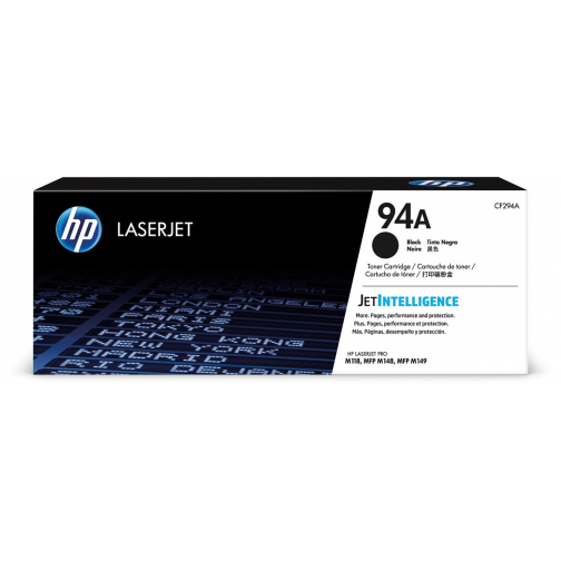 HP toner 94A, 1 200 pagina's, OEM CF294A, zwart