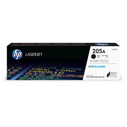 HP toner 205A, 1.100 pagina's, OEM CF530A, zwart