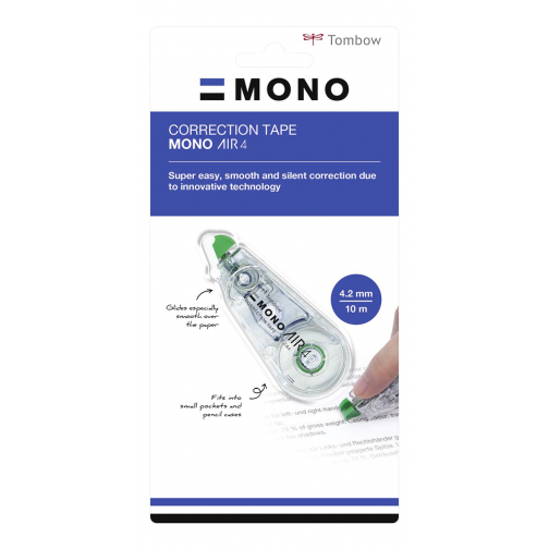 Tombow Correctieroller Mono Air, op blister