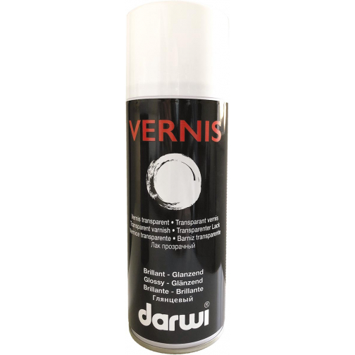 Darwi vernis, spuitbus van 400 ml, glanzend