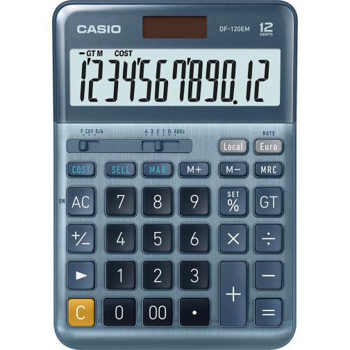 Casio Bureaurekenmachine DF-120EM