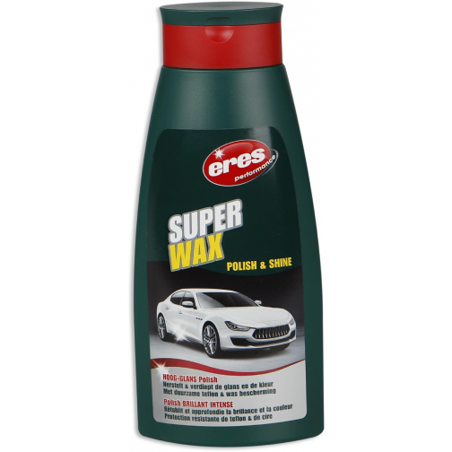 Eres super wax voor auto's Polish & Shine, fles van 500 ml