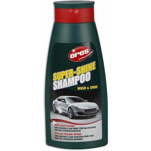 Eres super-shine shampoo voor auto's Wash & Shine, fles van 500 ml