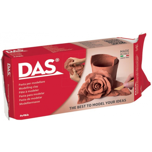 Das Boetseerklei, pak van 500 g, terracota