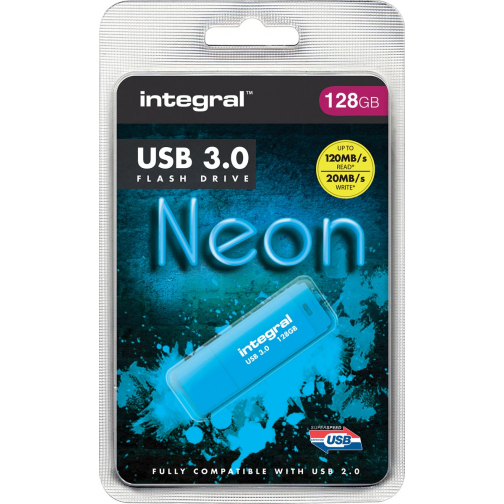 Integral USB3 Neon 128GB BL