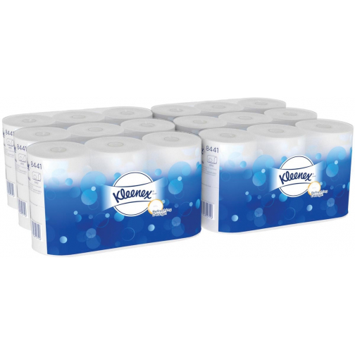 Kleenex toiletpapier, 2-laags, 600 vellen, pak van 6 rollen