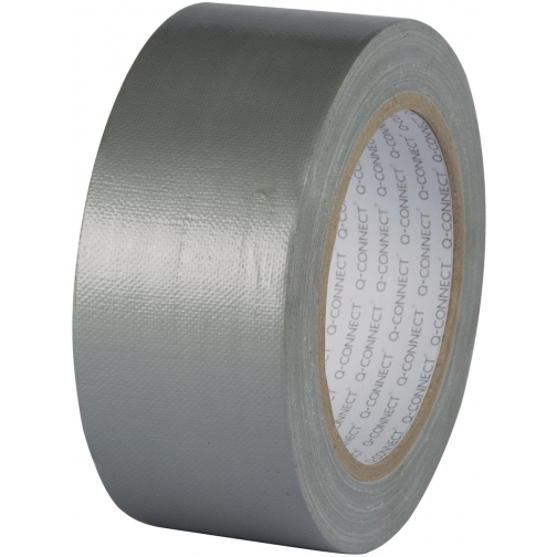 Q-CONNECT ducttape, ft 48 mm X 25 m, zilver