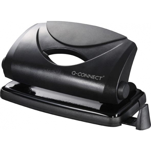 Q-CONNECT perforator Light Duty, 10 blad, zwart