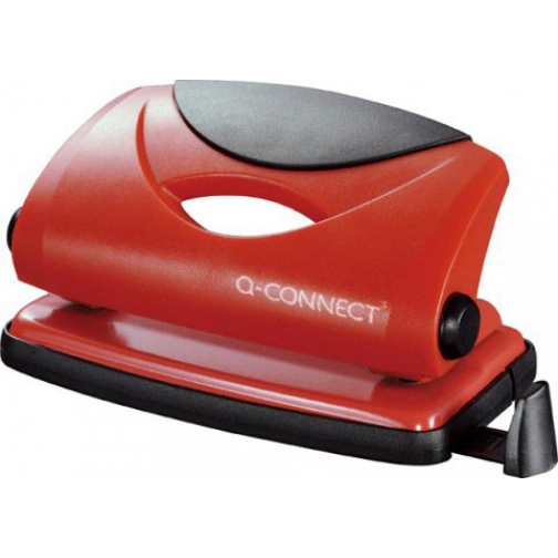 Q-CONNECT perforator Light Duty, 10 blad, rood