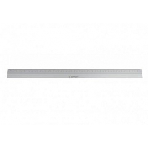 Q-CONNECT meetlat, aluminium, 50 cm, in ophangetui