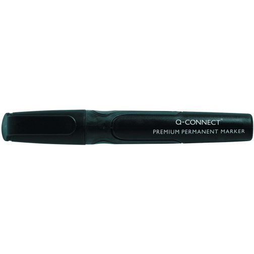 Q-CONNECT premium permanent marker, 3 mm, ronde punt, zwart