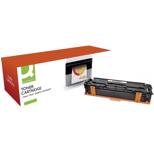 Q-CONNECT toner cyaan 1800 pagina's voor HP - OEM: CF211A