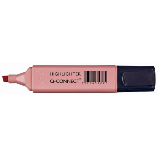 Q-CONNECT markeerstift pastel, roze