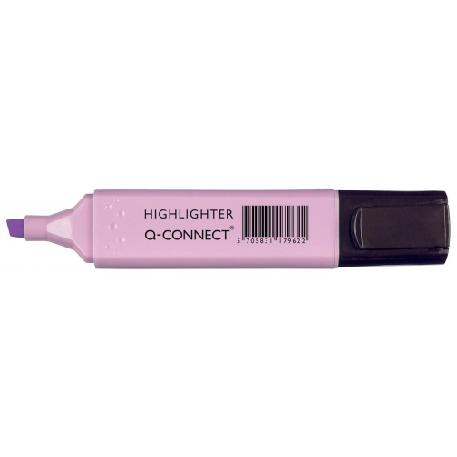 Q-CONNECT markeerstift pastel, violet