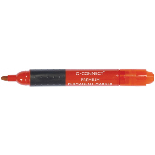 Q-CONNECT Premium permanent marker, 3 mm, ronde punt, rood